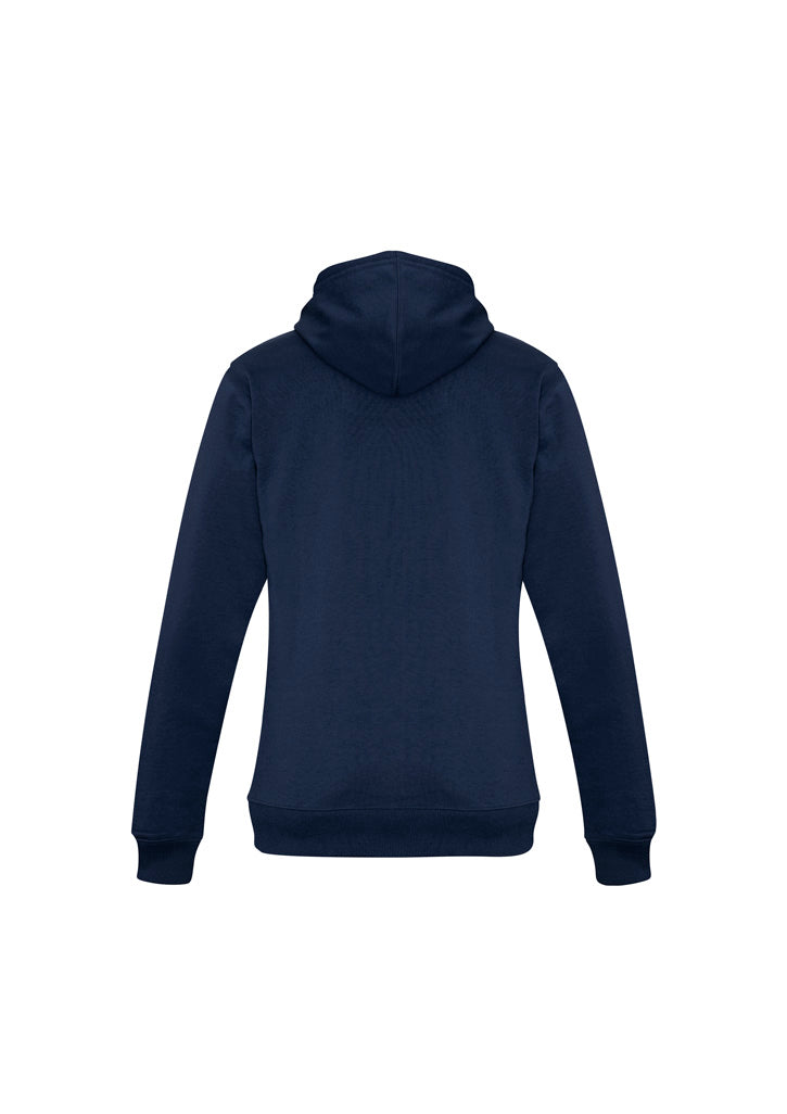 Crew Womens Hoodie Navy back view