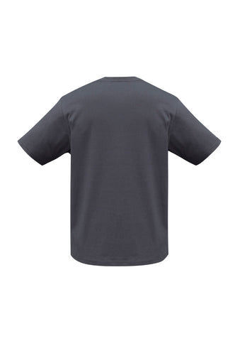 Ice Mens Short Sleeve Tee Charcoal back view