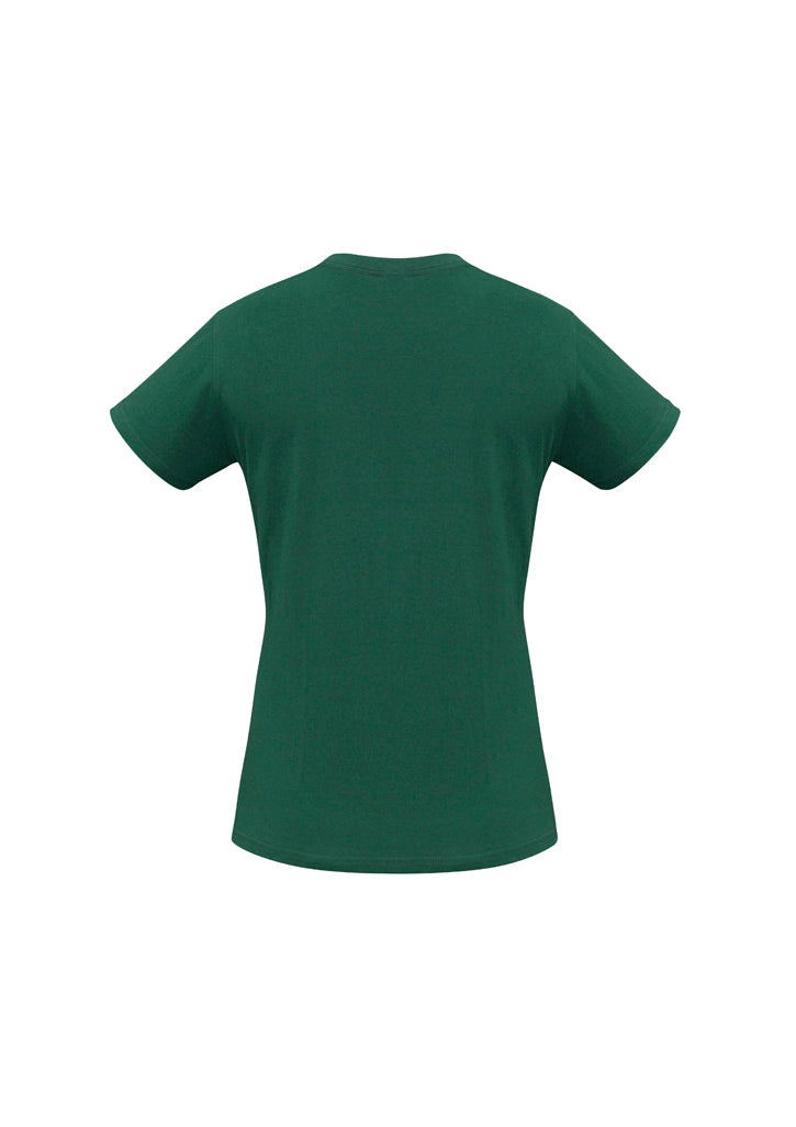 Ice Womens Short Sleeve Tee Forest back view