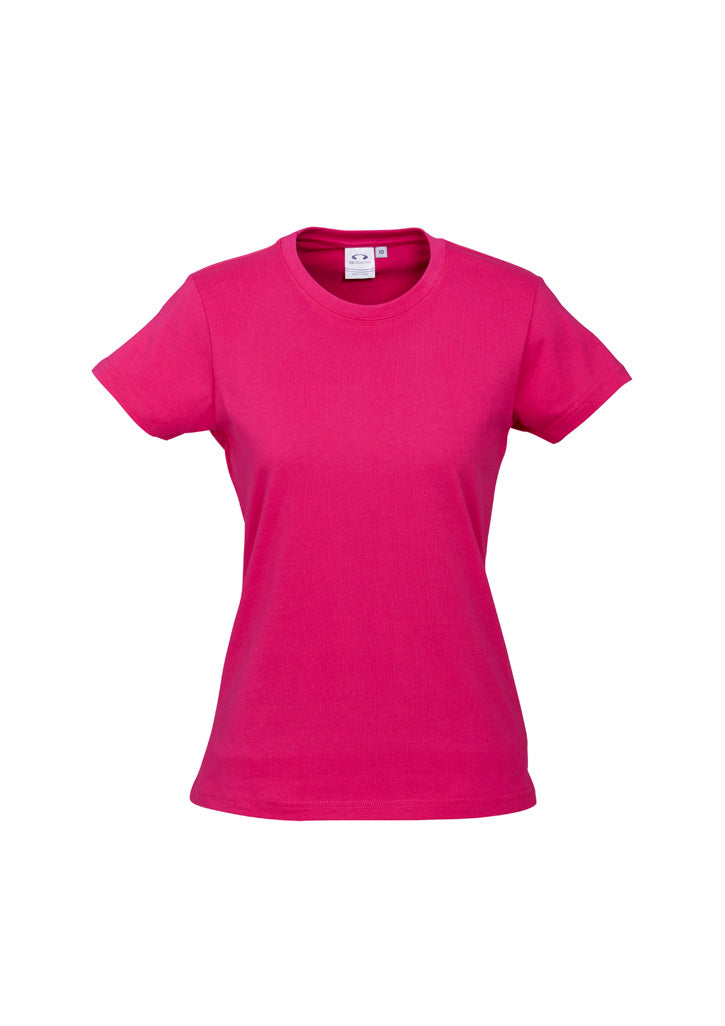 Ice Womens Short Sleeve Tee Fuchsia