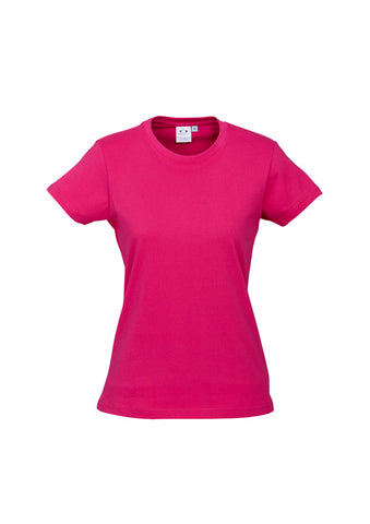 Ice Womens Short Sleeve Tee Fuchsia