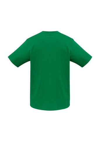 Ice Kids Short Sleeve Tee Kelly Green back view