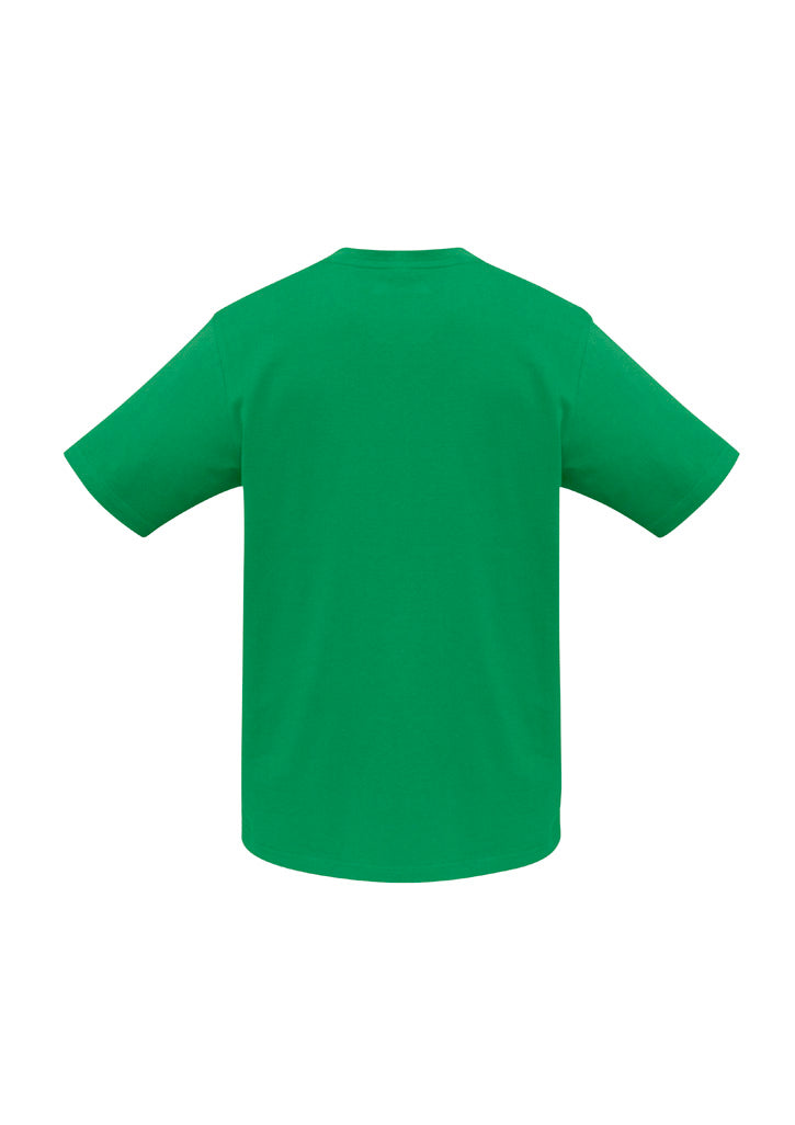Ice Kids Short Sleeve Tee Neon Green back view