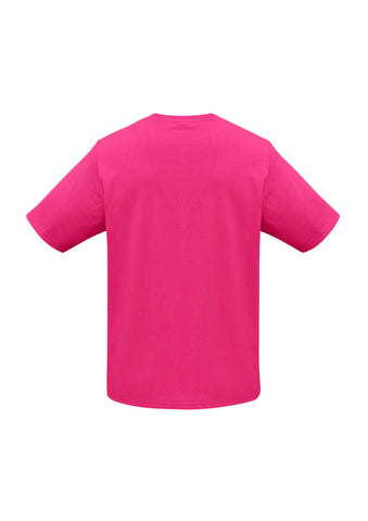 Ice Kids Short Sleeve Tee Fuchsia back view