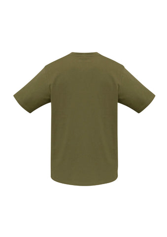 Ice Kids Short Sleeve Tee Khaki back view