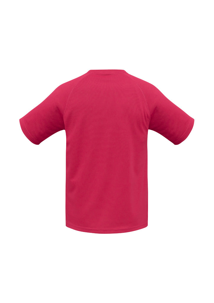 Sprint Kids Short Sleeve Tee Red back view