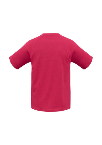 Sprint Kids Short Sleeve Tee Red back view