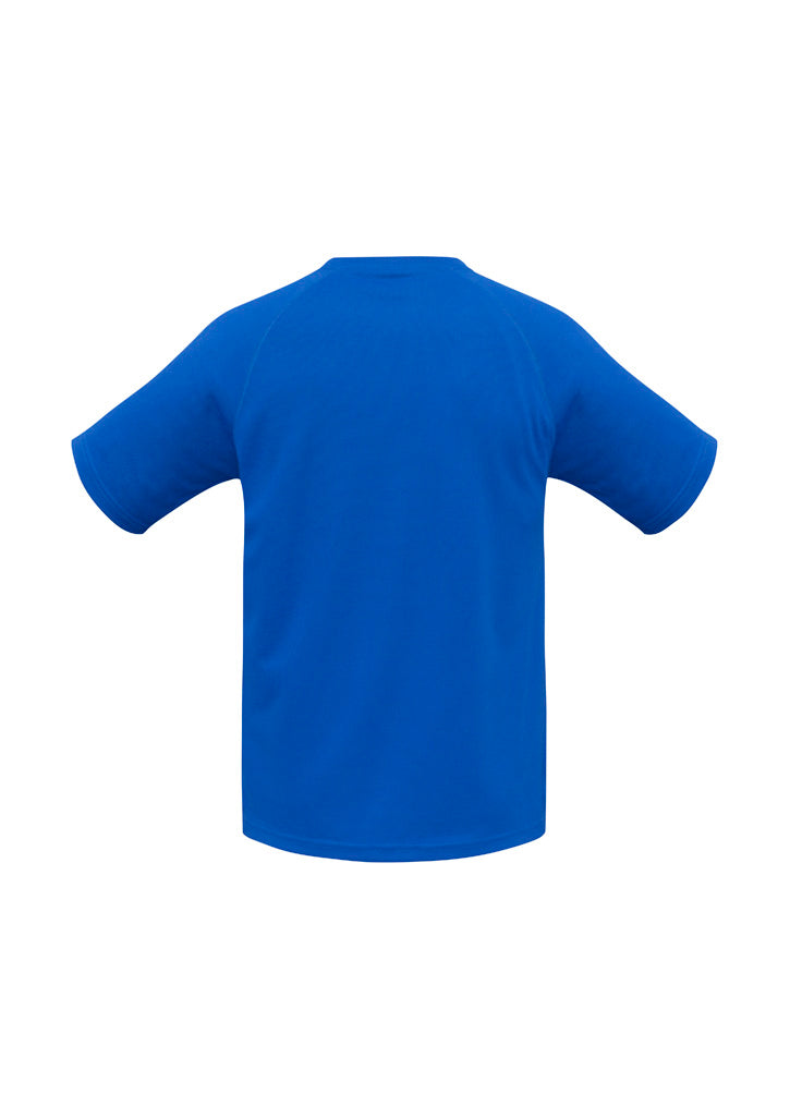 Sprint Kids Short Sleeve Tee Royal back view