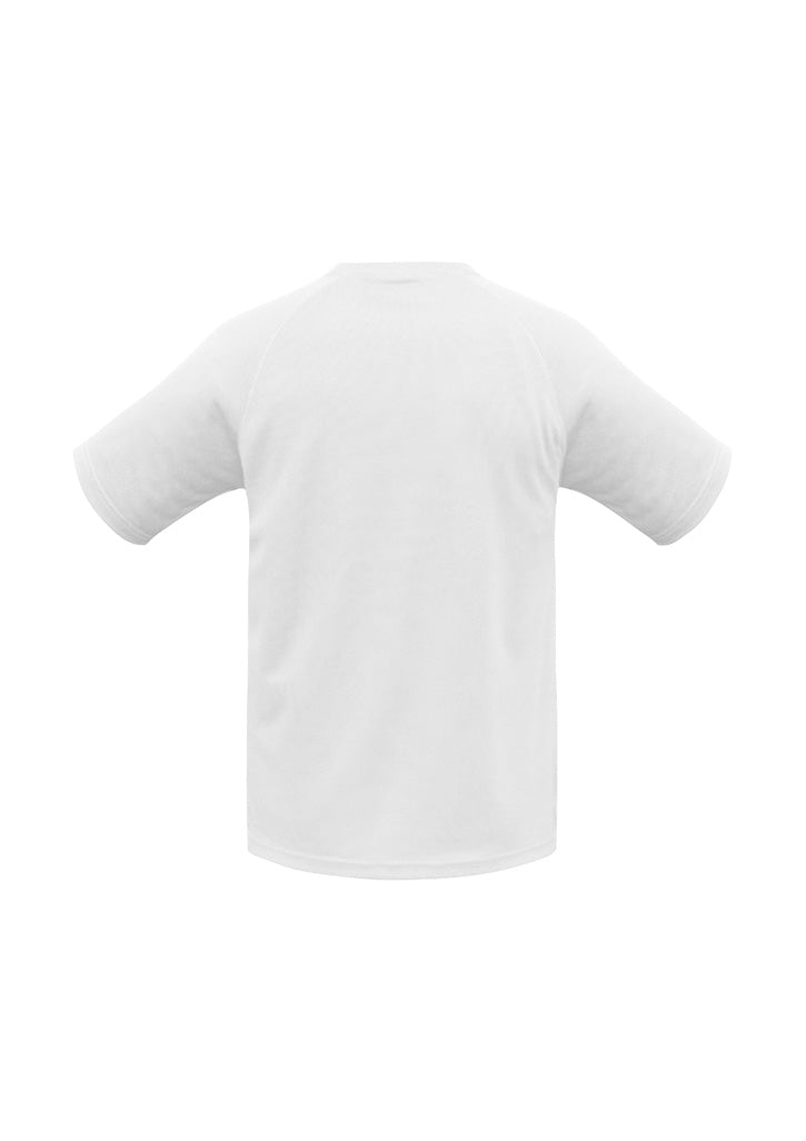 Sprint Kids Short Sleeve Tee White back view