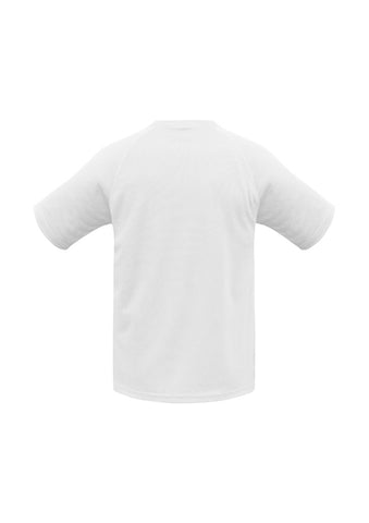 Sprint Kids Short Sleeve Tee White back view
