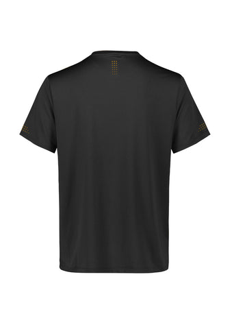 Balance Kids Short Sleeve Tee Black/Gold back view