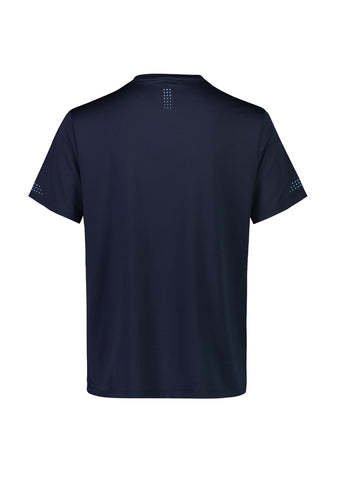 Balance Kids Short Sleeve Tee Navy/Sky back view