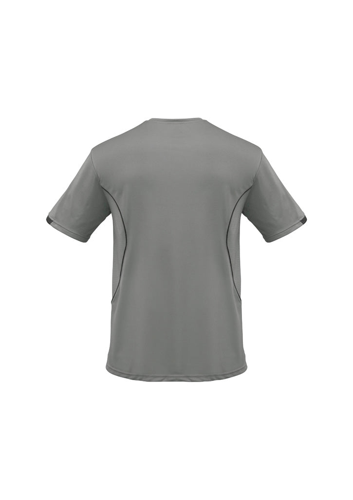 Razor Mens Short Sleeve Tee Ash/Black back view