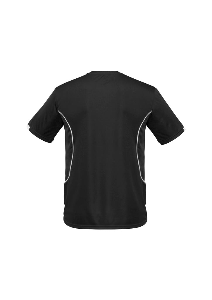 Razor Mens Short Sleeve Tee Black/White back view
