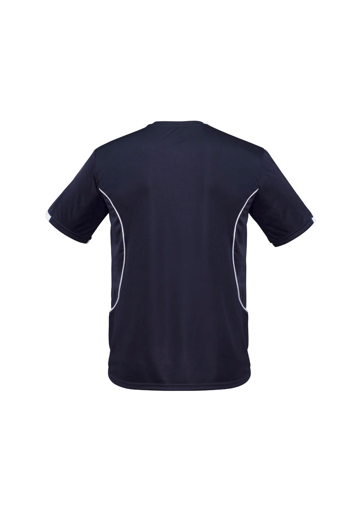 Razor Mens Short Sleeve Tee Navy/White back view