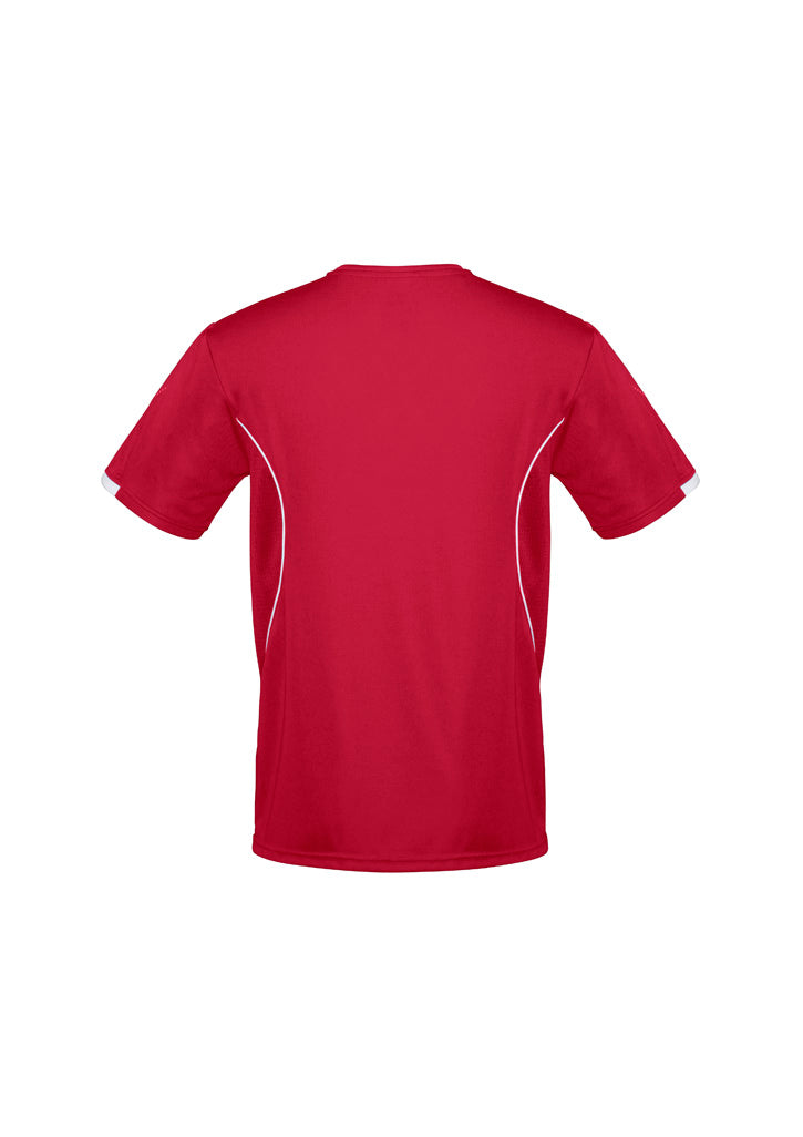 Razor Mens Short Sleeve Tee Red/White back view