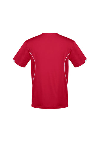 Razor Mens Short Sleeve Tee Red/White back view
