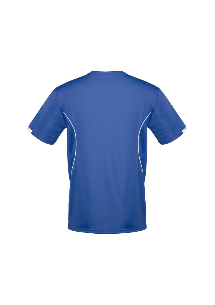 Razor Mens Short Sleeve Tee Royal/White back view