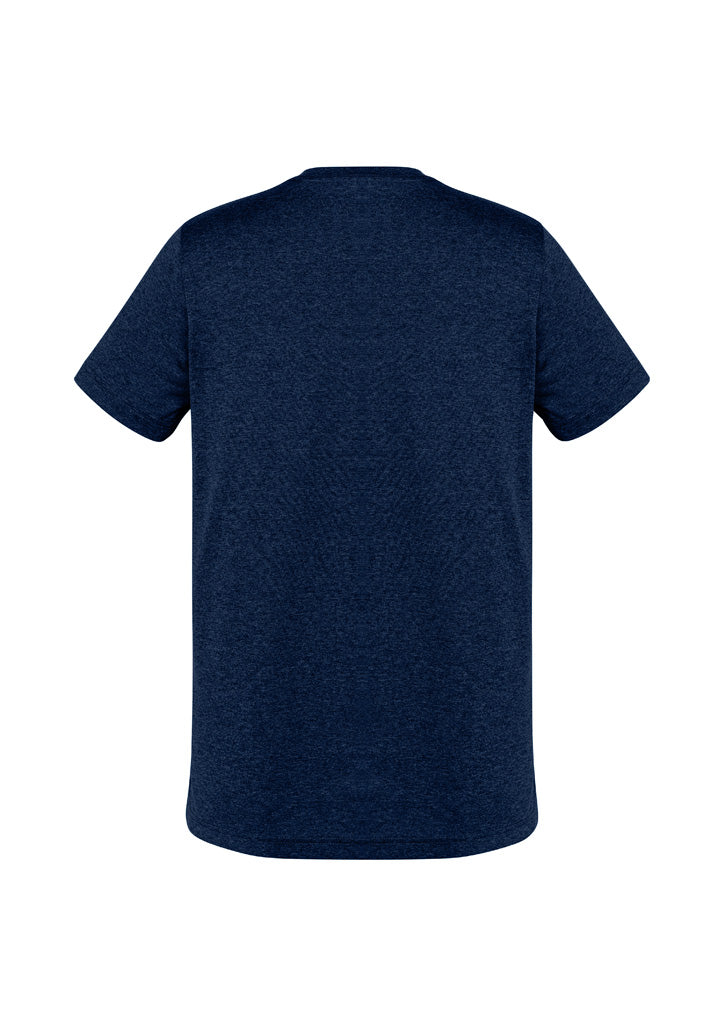 Aero Mens Short Sleeve Tee Navy back view