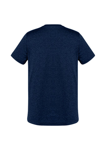 Aero Mens Short Sleeve Tee Navy back view