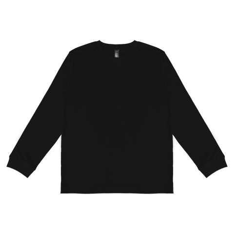 UCLT180 Urban Collab The SET Adult Long Sleeve Tee - Pitch Black