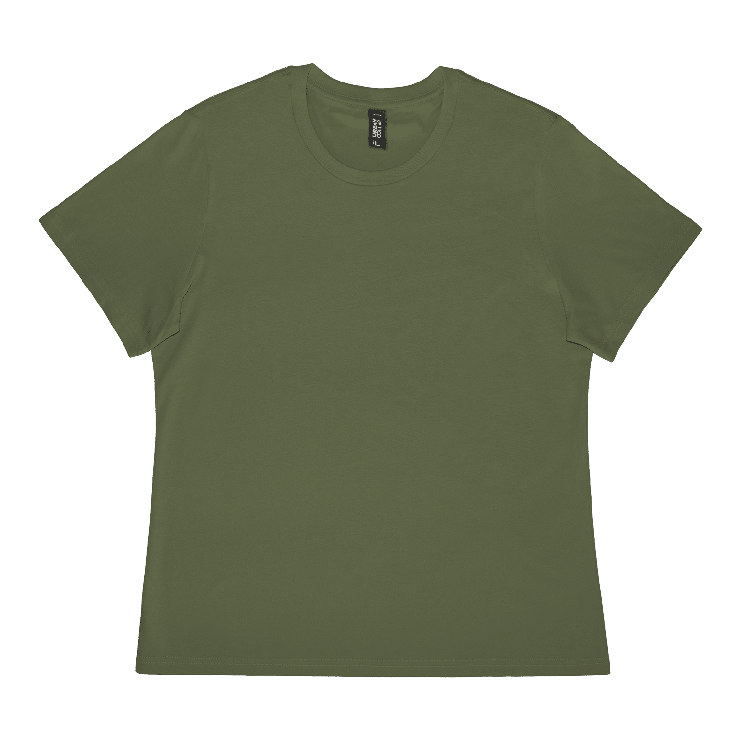 UCT180L Urban Collab Set Ladies Tee - Military Green