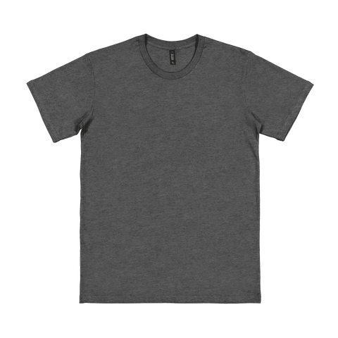 UC-T180 (790) Urban Collab Adult Set Tee- Clearance - Heather Dark Grey