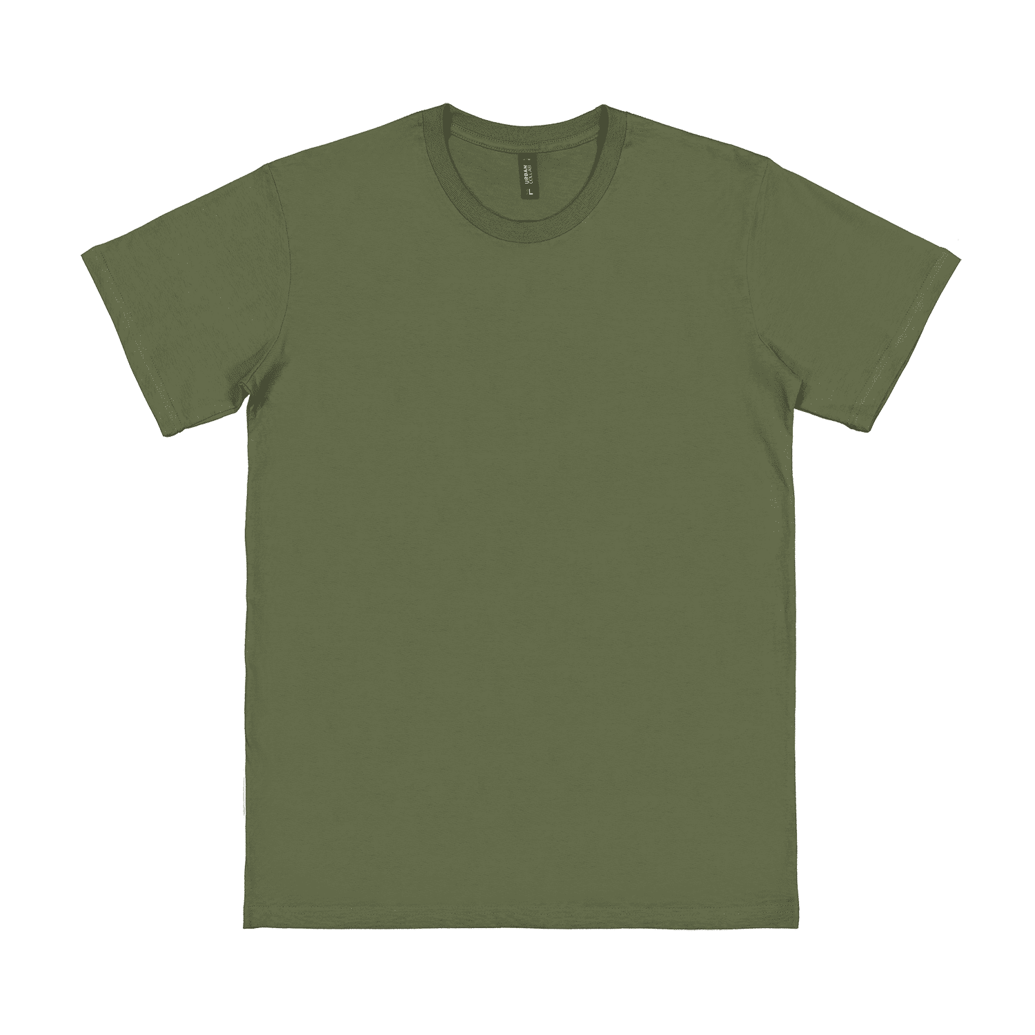 UC-T180 (790) Urban Collab Adult Set Tee- Clearance - Military Green