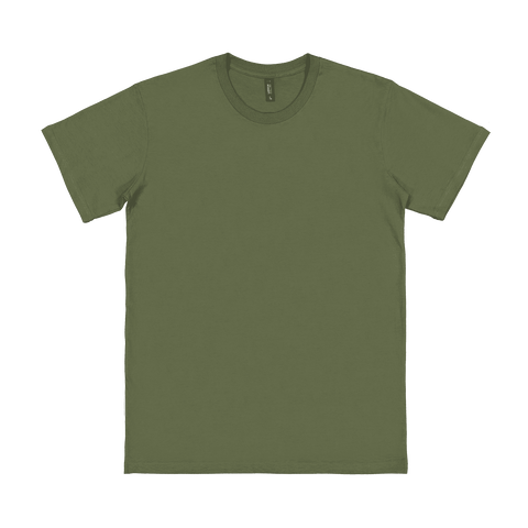 UC-T180 (790) Urban Collab Adult Set Tee- Clearance - Military Green