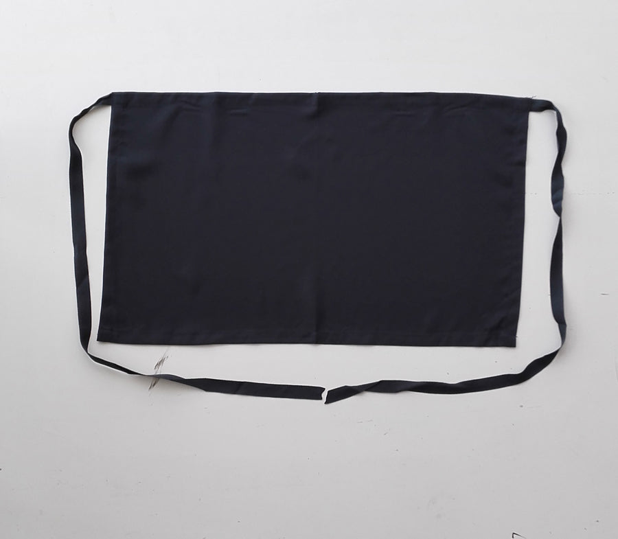Polyester Drill Quarter Apron - No Pocket in Bottle Green