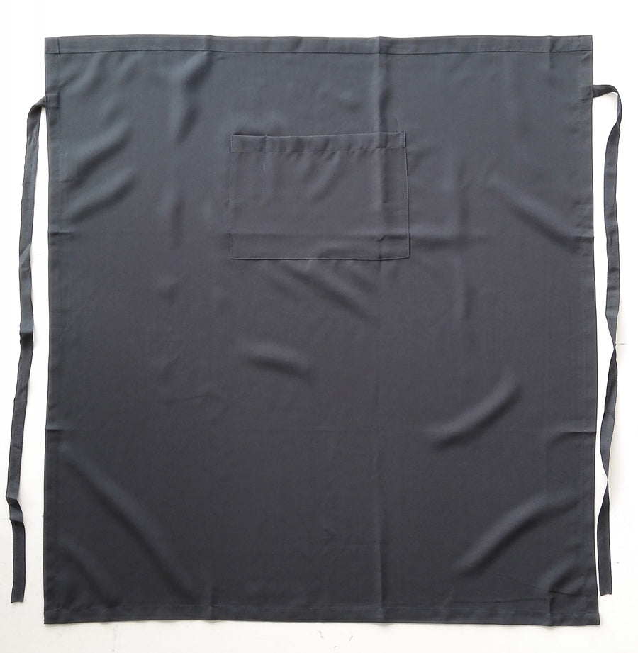 Polyester Drill Continental Apron-With Pocket in Bottle Green