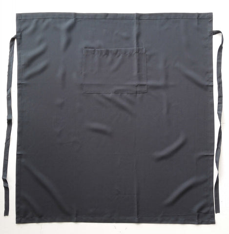 Polyester Drill Continental Apron-With Pocket in Bottle Green