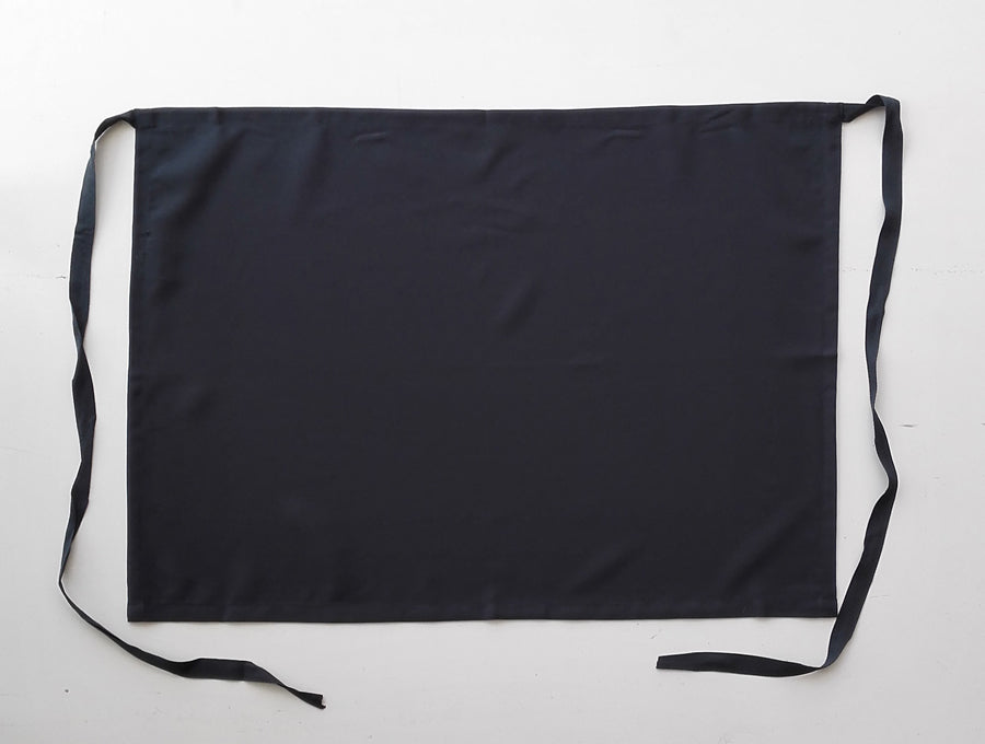 Polyester Drill Three Quarter Apron-No Pocket in Bottle Green