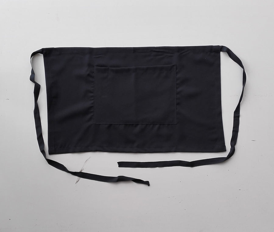 Polyester Drill Quarter Apron - With Pocket in Bottle Green
