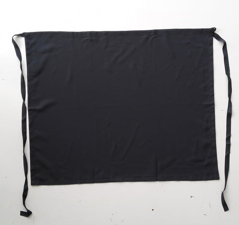 Polyester Drill Half Apron - No Pocket in Bottle Green