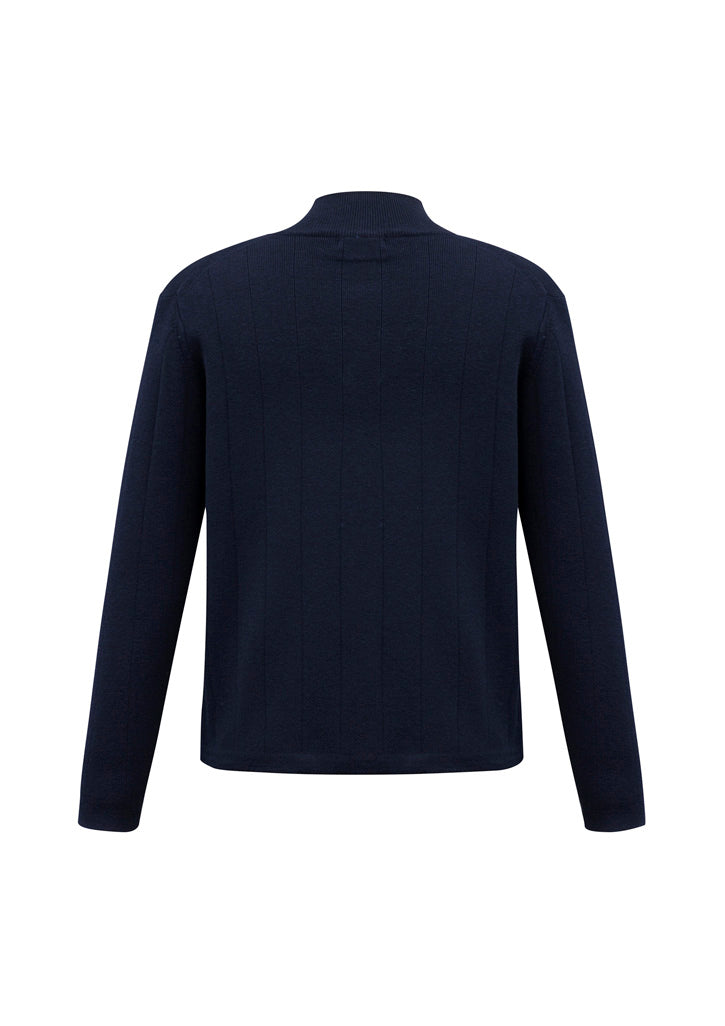 80/20 Mens Wool Pullover Navy back view