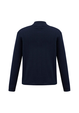 80/20 Mens Wool Pullover Navy back view