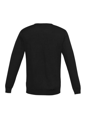 Milano Mens Pullover Black back view