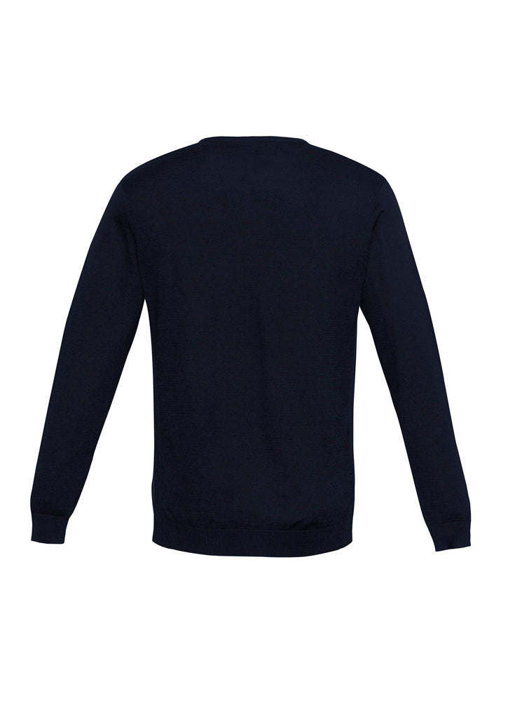 Milano Mens Pullover Navy back view
