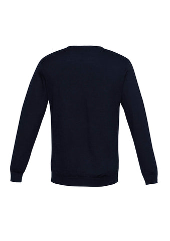 Milano Mens Pullover Navy back view