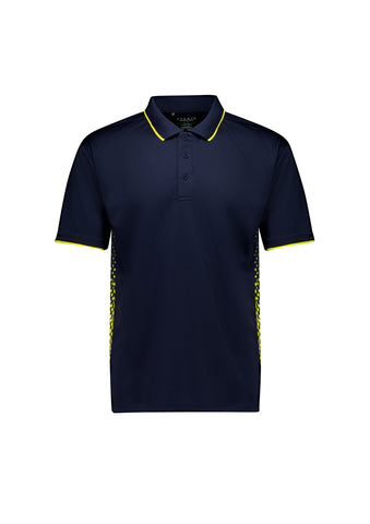 Mens Spark Short Sleeve Polo-ZH165-syzmik-3