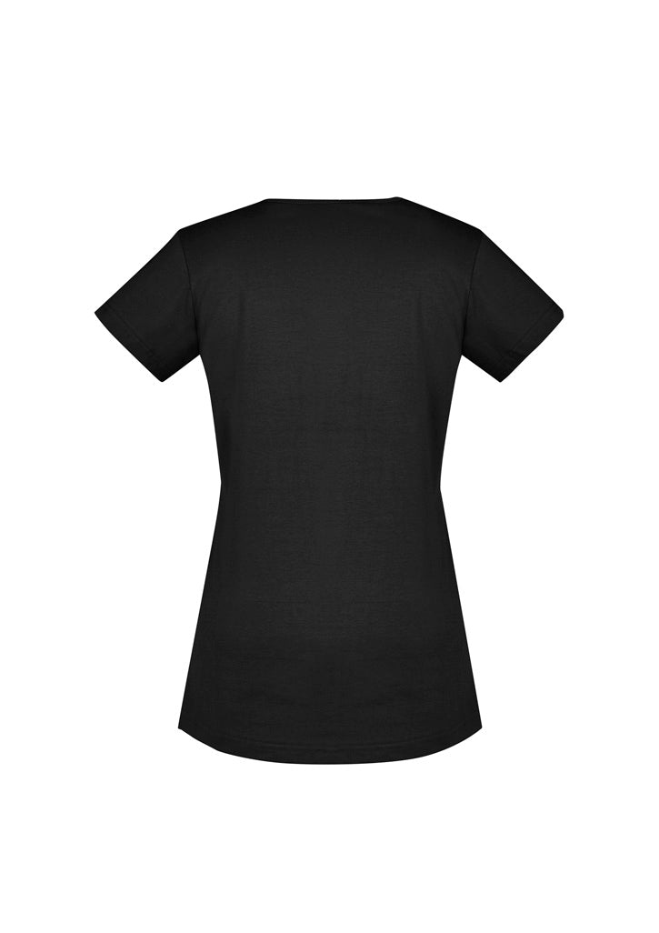 Womens Streetworx Tee Black back view