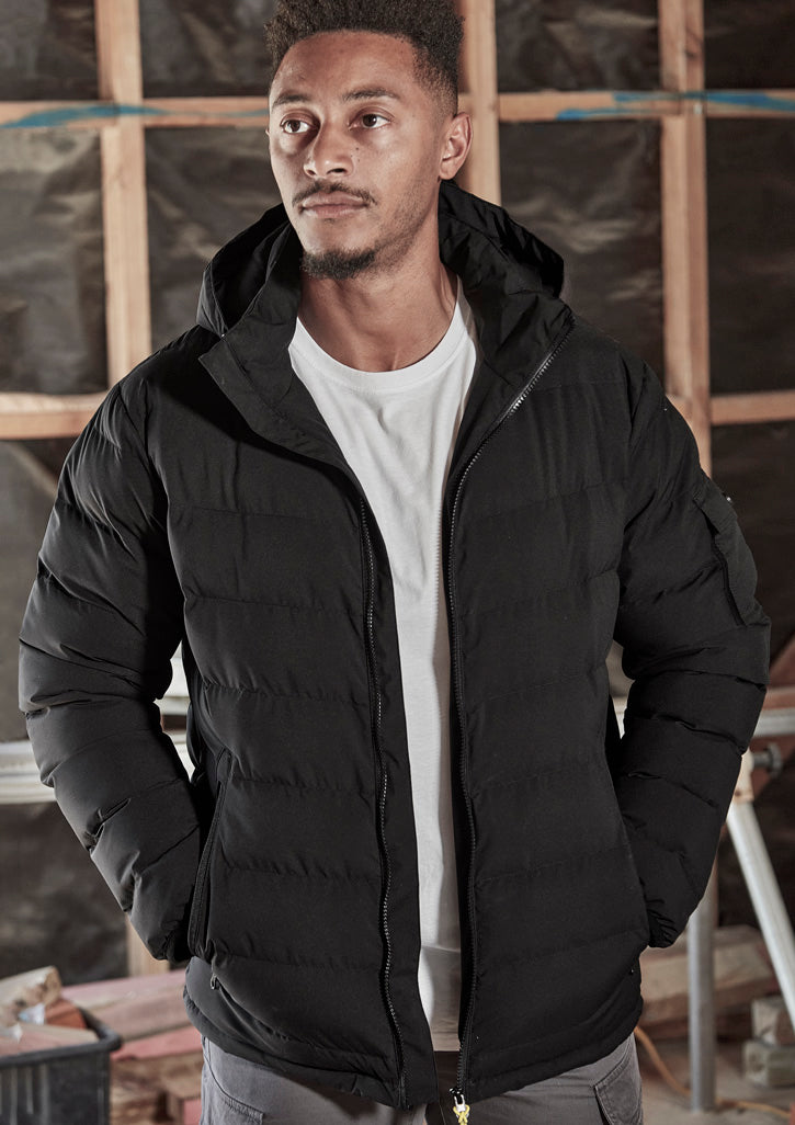 Unisex Streetworx Hooded Puffer Jacket-ZJ240-syzmik-2