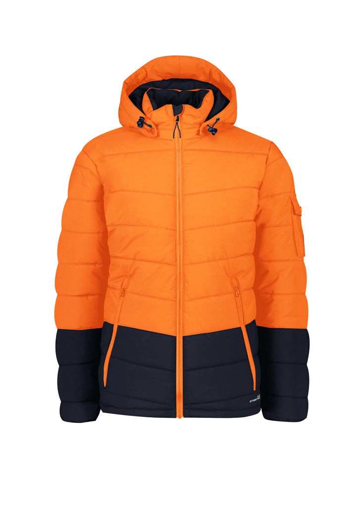 Unisex Streetworx Hooded Puffer Jacket-ZJ240-syzmik-1