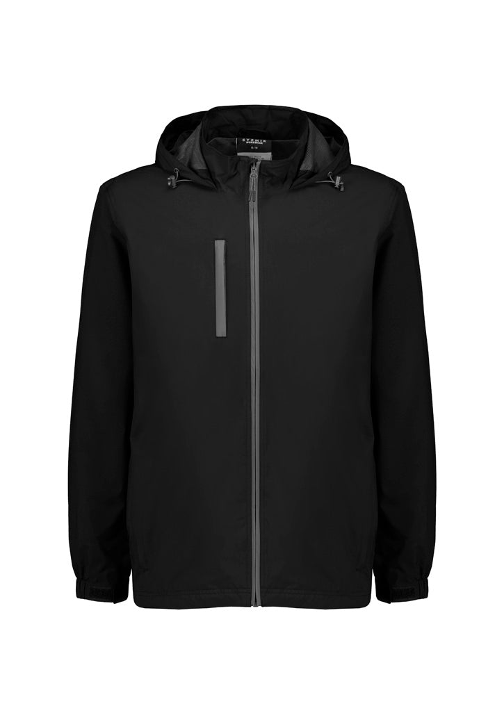 Unisex Super Light Packable Rain Jacket Black