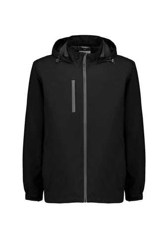 Unisex Super Light Packable Rain Jacket Black