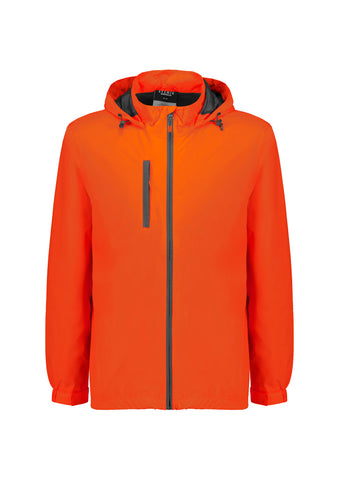 Unisex Super Light Packable Rain Jacket Orange