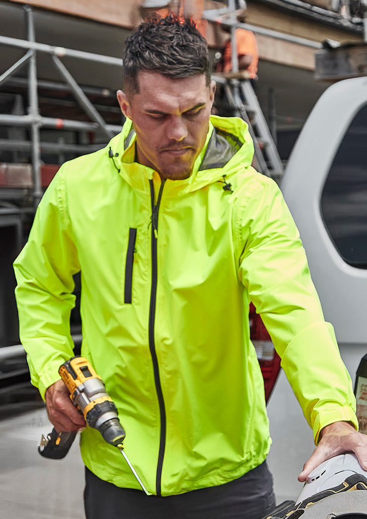 Unisex Super Light Packable Rain Jacket-ZJ260-syzmik-5