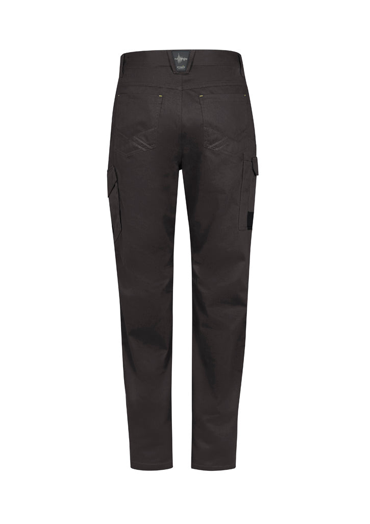 Mens Summer Cargo Pant (Regular) Charcoal back view