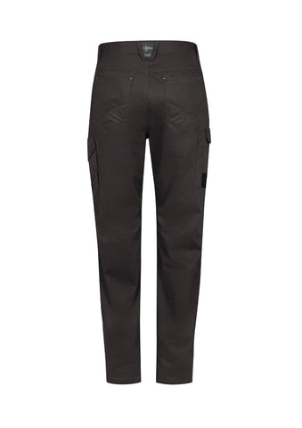 Mens Summer Cargo Pant (Regular) Charcoal back view
